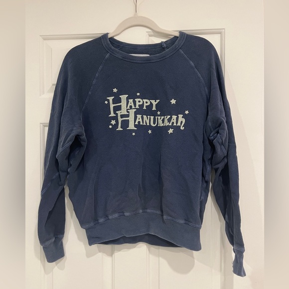 The Great Happy Hanukkah Sweatshirt Sz 0 - Picture 1 of 2